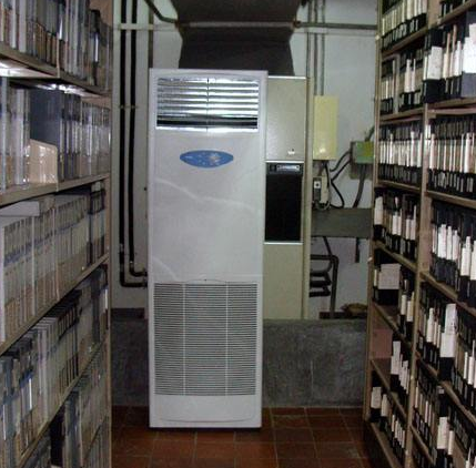 檔案庫房除濕機案例